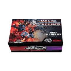 Transformers Trading Card 40th Anniversary Blaster Box